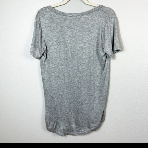 Three bird nest nwt oversized grey tee shirt sm - Picture 10 of 10